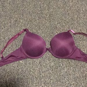 Pink VS 32B push up bra NWT